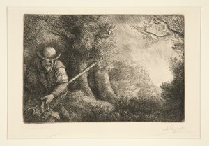 Le jardinier - Alphonse Legros