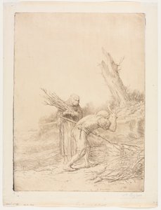 Les Faiseurs de fagots - Alphonse Legros