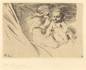 Mab et Cupidon - Alphonse Legros