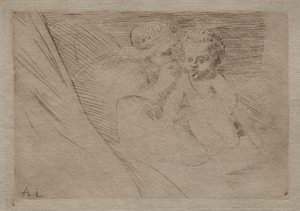 Mab et Cupidon - Alphonse Legros
