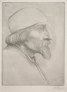 Homme avec une calotte - Alphonse Legros