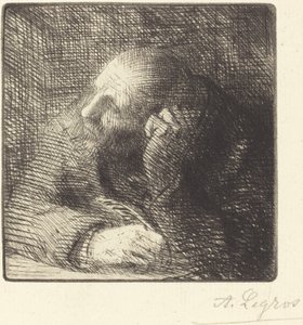 La méditation - Alphonse Legros