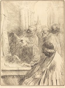 Les moines à l