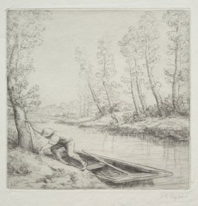 Le Matin sur la Rivière - Alphonse Legros