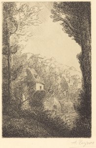 Un vieux château - Alphonse Legros