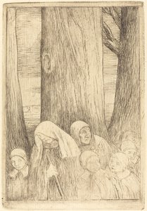 Les orphelins - Alphonse Legros