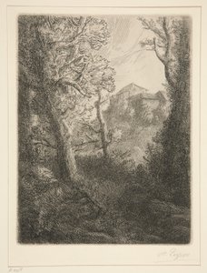 Paysage - Alphonse Legros