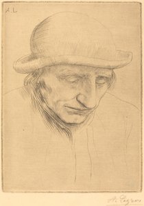Paysan avec chapeau rond - Alphonse Legros