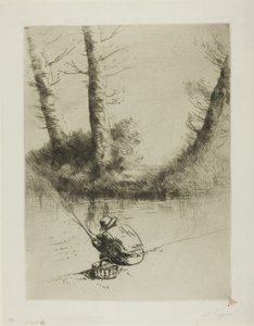 Pêcheur à la ligne