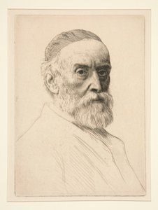 Portrait de G.F. Watts - Alphonse Legros