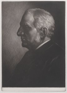 Portrait de Sir Francis Seymour Haden, 1881 - Alphonse Legros