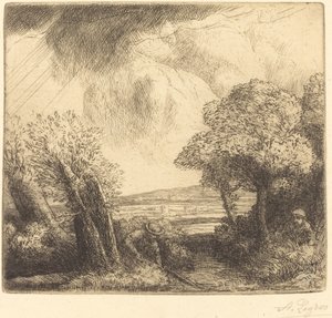 Souvenir du lac de Trastimene - Alphonse Legros