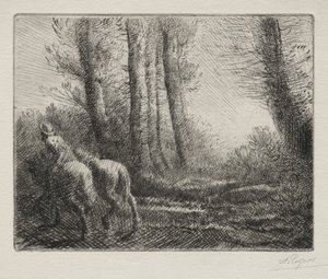 Retour du labourage - Alphonse Legros
