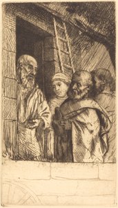 Saint Pierre et Saint Paul à la porte du Bonhomme Misère