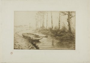 Le Canal : Matin - Alphonse Legros