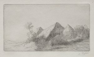 Le Hangar à Chariots - Alphonse Legros