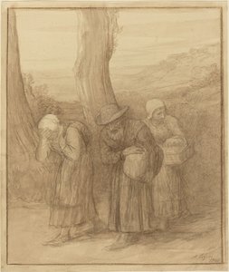 Le Départ - Alphonse Legros