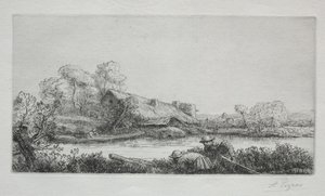 La Ferme sur la Rivière: Effet du Soir