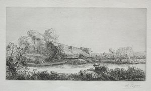 La Ferme sur la Rivière: Effet du Soir