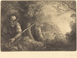 Le jardinier - Alphonse Legros