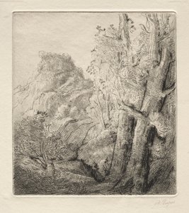 La vieille ville - Alphonse Legros