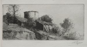 La Tour aux Pigeons - Alphonse Legros