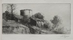 La tour des pigeons - Alphonse Legros