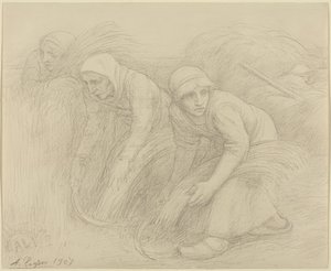 Les moissonneurs - Alphonse Legros