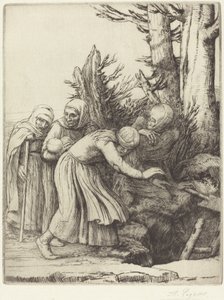 Le Triomphe de la Mort : La Mort prépare une demeure pour les sans-abri