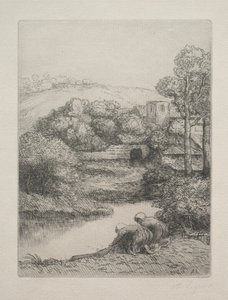 Le Lavoir, dit "Les Laveuses" - Alphonse Legros