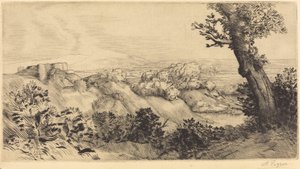 Le haut de la colline