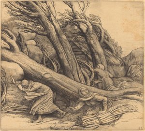 Tornade (Le typhon) - Alphonse Legros