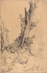 Les voyageurs fatigués - Alphonse Legros