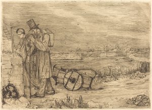 Les vagabonds de Montrouge - Alphonse Legros