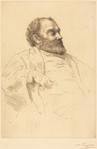 Val Prinsep, R.A. - Alphonse Legros