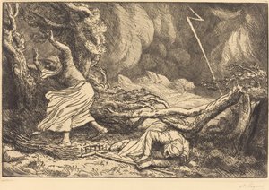 Victimes de la foudre - Alphonse Legros