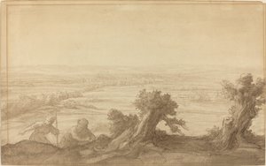 Vue sur la campagne plate, 1906 - Alphonse Legros