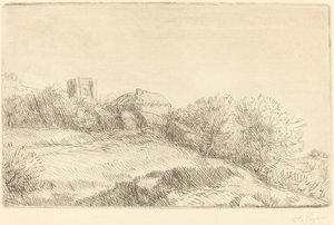 Un village - Alphonse Legros