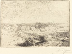 Village de Wimille, près Boulogne - Alphonse Legros