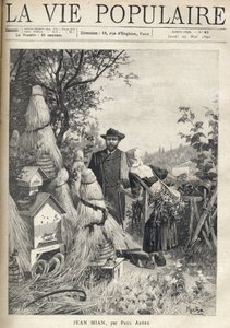 Un homme sur une route de campagne regarde, les yeux dans la vague, l