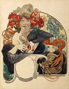 Bière de la Meuse - Alphonse Mucha