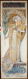 Gismonda, Théâtre de la Renaissance - Alphonse Mucha