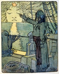 Illustration par Alphonse Mucha pour le livre 