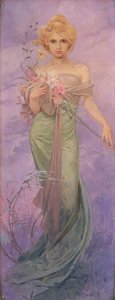 Printemps - Alphonse Mucha