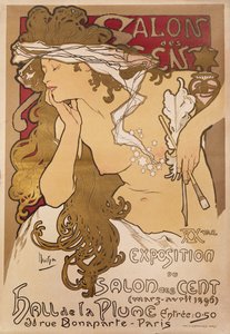Salon des Cent, 1896 - Alphonse Mucha