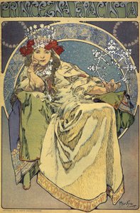 La princesse Hyacinthe - Alphonse Marie Mucha