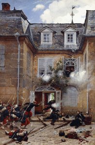 Une attaque surprise, Metz, 1884 - Alphonse Marie de Neuville