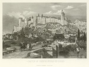Château de Chinon, Indre-et-Loire - Alphonse Marie de Neuville