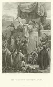 La prédication de la deuxième croisade - Alphonse Marie de Neuville