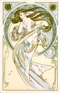 Danse, 1900 - Alphonse Mucha